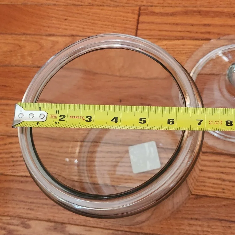 Glass Cookie Jar